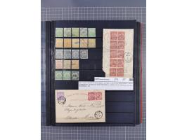 1869/1900, used, somewhat specialised collection including occupation; also some entires, censor marks and -lables, cancellat