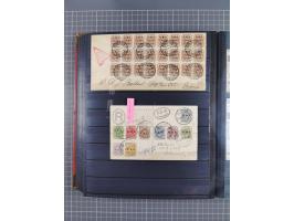 1869/1900, used, somewhat specialised collection including occupation; also some entires, censor marks and -lables, cancellat