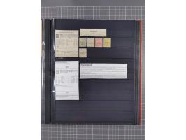 1869/1900, used, somewhat specialised collection including occupation; also some entires, censor marks and -lables, cancellat