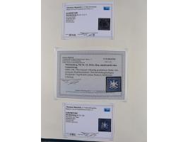 1851/1920, meist gestempelte Sammlung, dabei u.a. elf 18 Kreuzer Werte, teils mit seltenen Plattenfehlern, dabei u.a. Mi.-Nr.