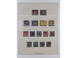 1851/1920, meist gestempelte Sammlung, dabei u.a. elf 18 Kreuzer Werte, teils mit seltenen Plattenfehlern, dabei u.a. Mi.-Nr.