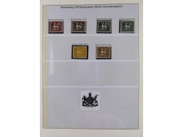 1851/1920, meist gestempelte Sammlung, dabei u.a. elf 18 Kreuzer Werte, teils mit seltenen Plattenfehlern, dabei u.a. Mi.-Nr.