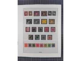 1851/1920, meist gestempelte Sammlung mit vielen 18 Kreuzer Werten, Mi.-Nr. 5, 10a auf Briefstück, 10yb, 15, 34, 42a allseits