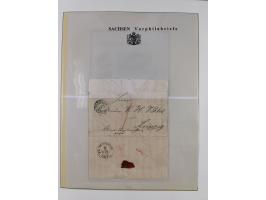 1850/67, hochwertige und sehr reichhaltige Sammlung, dabei Mi.-Nr. 1a linkes Randstück, farbrisch und kontrastreich mit deutl