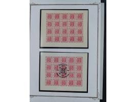 1850/67, hochwertige und sehr reichhaltige Sammlung, dabei Mi.-Nr. 1a linkes Randstück, farbrisch und kontrastreich mit deutl