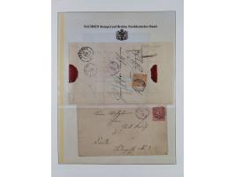 1850/67, hochwertige und sehr reichhaltige Sammlung, dabei Mi.-Nr. 1a linkes Randstück, farbrisch und kontrastreich mit deutl