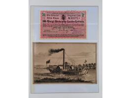 1850/67, hochwertige und sehr reichhaltige Sammlung, dabei Mi.-Nr. 1a linkes Randstück, farbrisch und kontrastreich mit deutl