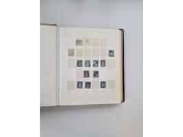 1839/1941, interessante und reichhaltige, meist gestempelte Sammlung, ab Zürich 6 mit senkrechten Unterdrucklinien auf Briefs