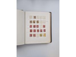 1839/1941, interessante und reichhaltige, meist gestempelte Sammlung, ab Zürich 6 mit senkrechten Unterdrucklinien auf Briefs