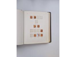 1839/1941, interessante und reichhaltige, meist gestempelte Sammlung, ab Zürich 6 mit senkrechten Unterdrucklinien auf Briefs