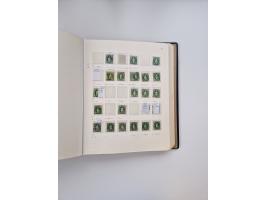 1839/1941, interessante und reichhaltige, meist gestempelte Sammlung, ab Zürich 6 mit senkrechten Unterdrucklinien auf Briefs