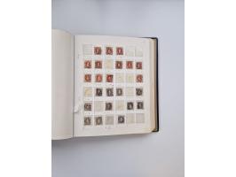 1839/1941, interessante und reichhaltige, meist gestempelte Sammlung, ab Zürich 6 mit senkrechten Unterdrucklinien auf Briefs