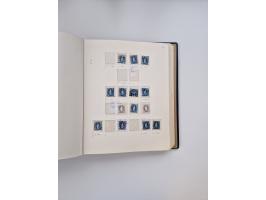 1839/1941, interessante und reichhaltige, meist gestempelte Sammlung, ab Zürich 6 mit senkrechten Unterdrucklinien auf Briefs