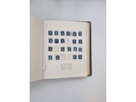 1839/1941, interessante und reichhaltige, meist gestempelte Sammlung, ab Zürich 6 mit senkrechten Unterdrucklinien auf Briefs