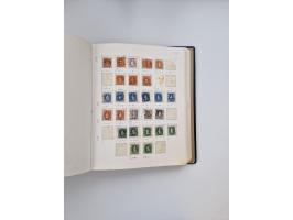 1839/1941, interessante und reichhaltige, meist gestempelte Sammlung, ab Zürich 6 mit senkrechten Unterdrucklinien auf Briefs