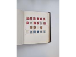 1839/1941, interessante und reichhaltige, meist gestempelte Sammlung, ab Zürich 6 mit senkrechten Unterdrucklinien auf Briefs