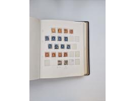 1839/1941, interessante und reichhaltige, meist gestempelte Sammlung, ab Zürich 6 mit senkrechten Unterdrucklinien auf Briefs