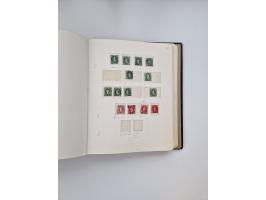 1839/1941, interessante und reichhaltige, meist gestempelte Sammlung, ab Zürich 6 mit senkrechten Unterdrucklinien auf Briefs