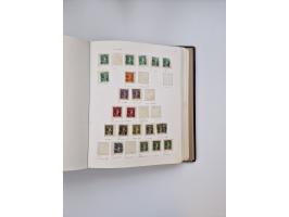 1839/1941, interessante und reichhaltige, meist gestempelte Sammlung, ab Zürich 6 mit senkrechten Unterdrucklinien auf Briefs