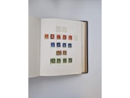 1839/1941, interessante und reichhaltige, meist gestempelte Sammlung, ab Zürich 6 mit senkrechten Unterdrucklinien auf Briefs