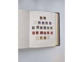 1839/1941, interessante und reichhaltige, meist gestempelte Sammlung, ab Zürich 6 mit senkrechten Unterdrucklinien auf Briefs