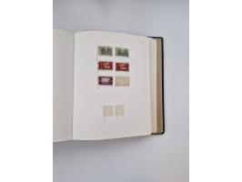 1839/1941, interessante und reichhaltige, meist gestempelte Sammlung, ab Zürich 6 mit senkrechten Unterdrucklinien auf Briefs