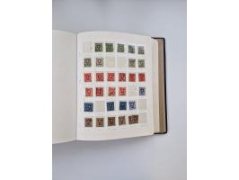 1839/1941, interessante und reichhaltige, meist gestempelte Sammlung, ab Zürich 6 mit senkrechten Unterdrucklinien auf Briefs