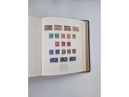 1839/1941, interessante und reichhaltige, meist gestempelte Sammlung, ab Zürich 6 mit senkrechten Unterdrucklinien auf Briefs