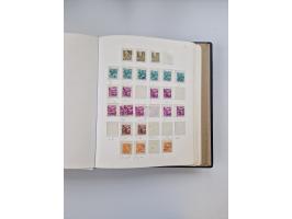 1839/1941, interessante und reichhaltige, meist gestempelte Sammlung, ab Zürich 6 mit senkrechten Unterdrucklinien auf Briefs