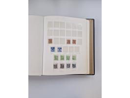 1839/1941, interessante und reichhaltige, meist gestempelte Sammlung, ab Zürich 6 mit senkrechten Unterdrucklinien auf Briefs