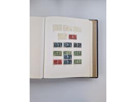 1839/1941, interessante und reichhaltige, meist gestempelte Sammlung, ab Zürich 6 mit senkrechten Unterdrucklinien auf Briefs