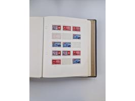 1839/1941, interessante und reichhaltige, meist gestempelte Sammlung, ab Zürich 6 mit senkrechten Unterdrucklinien auf Briefs