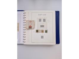 1839/1941, interessante und reichhaltige, meist gestempelte Sammlung, ab Zürich 6 mit senkrechten Unterdrucklinien auf Briefs