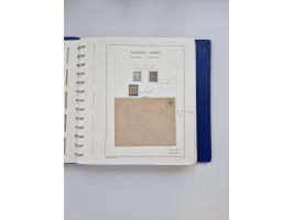 1839/1941, interessante und reichhaltige, meist gestempelte Sammlung, ab Zürich 6 mit senkrechten Unterdrucklinien auf Briefs