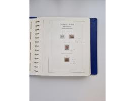 1839/1941, interessante und reichhaltige, meist gestempelte Sammlung, ab Zürich 6 mit senkrechten Unterdrucklinien auf Briefs