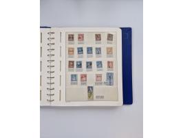 1839/1941, interessante und reichhaltige, meist gestempelte Sammlung, ab Zürich 6 mit senkrechten Unterdrucklinien auf Briefs