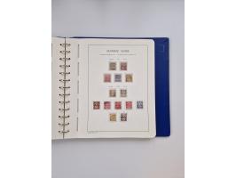 1839/1941, interessante und reichhaltige, meist gestempelte Sammlung, ab Zürich 6 mit senkrechten Unterdrucklinien auf Briefs