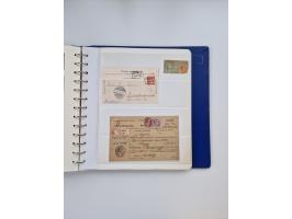 1839/1941, interessante und reichhaltige, meist gestempelte Sammlung, ab Zürich 6 mit senkrechten Unterdrucklinien auf Briefs