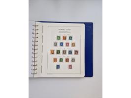 1839/1941, interessante und reichhaltige, meist gestempelte Sammlung, ab Zürich 6 mit senkrechten Unterdrucklinien auf Briefs