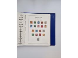 1839/1941, interessante und reichhaltige, meist gestempelte Sammlung, ab Zürich 6 mit senkrechten Unterdrucklinien auf Briefs