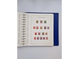 1839/1941, interessante und reichhaltige, meist gestempelte Sammlung, ab Zürich 6 mit senkrechten Unterdrucklinien auf Briefs