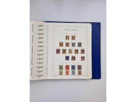 1839/1941, interessante und reichhaltige, meist gestempelte Sammlung, ab Zürich 6 mit senkrechten Unterdrucklinien auf Briefs