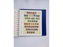 1839/1941, interessante und reichhaltige, meist gestempelte Sammlung, ab Zürich 6 mit senkrechten Unterdrucklinien auf Briefs