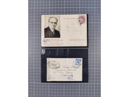 1872/45, 18 Briefe und Karten, überwiegend Kriegszeit WKII. mit einigen ungewöhnlichen und interessanten Stücken, aber auch B