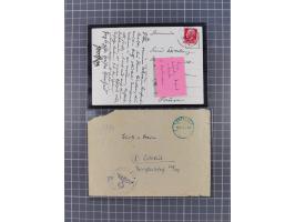 1872/45, 18 Briefe und Karten, überwiegend Kriegszeit WKII. mit einigen ungewöhnlichen und interessanten Stücken, aber auch B