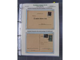 HYPERINFLATION: 1945/46, extensive exhibit collection with over 125 covers and postcards, spanning periods 1 to 21 and 25-26,