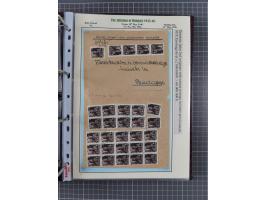 HYPERINFLATION: 1945/46, extensive exhibit collection with over 125 covers and postcards, spanning periods 1 to 21 and 25-26,