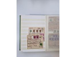 HYPERINFLATION: 1945/46, massive stock consisiting of over 450 parcel cards, spanning periods 2 to 27, showing an extensive r