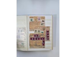 HYPERINFLATION: 1945/46, massive stock consisiting of over 450 parcel cards, spanning periods 2 to 27, showing an extensive r