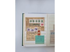 HYPERINFLATION: 1945/46, massive stock consisiting of over 450 parcel cards, spanning periods 2 to 27, showing an extensive r